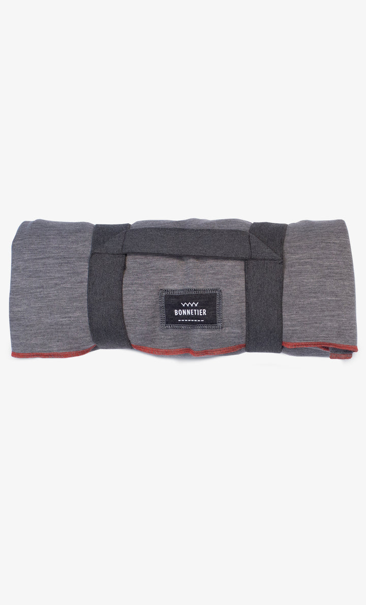 Merino Wool Blanket - Gray