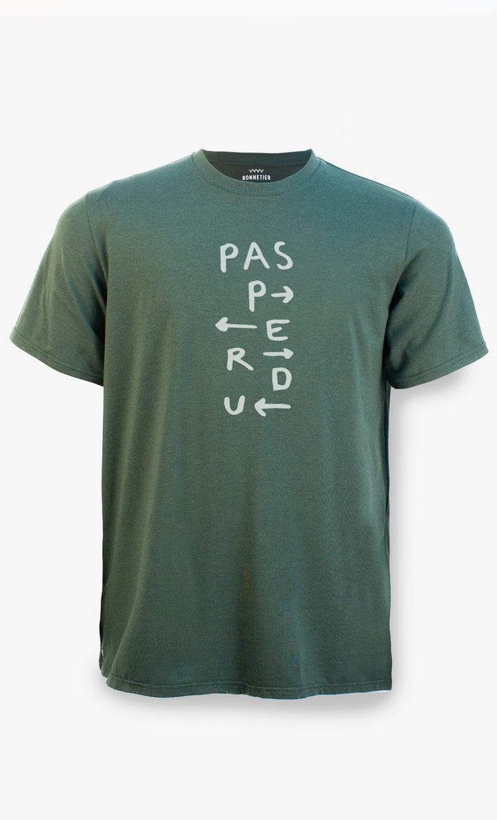 Men's T-Shirt Green - Pas Perdu