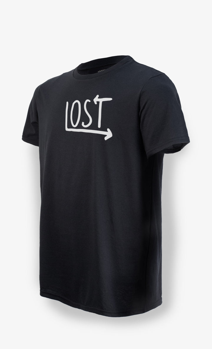 Men's T-Shirt Black - Lost