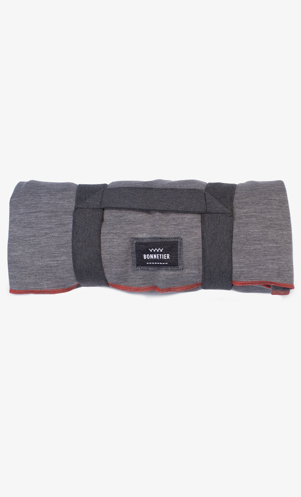 Quilted Merino Blanket - Gray