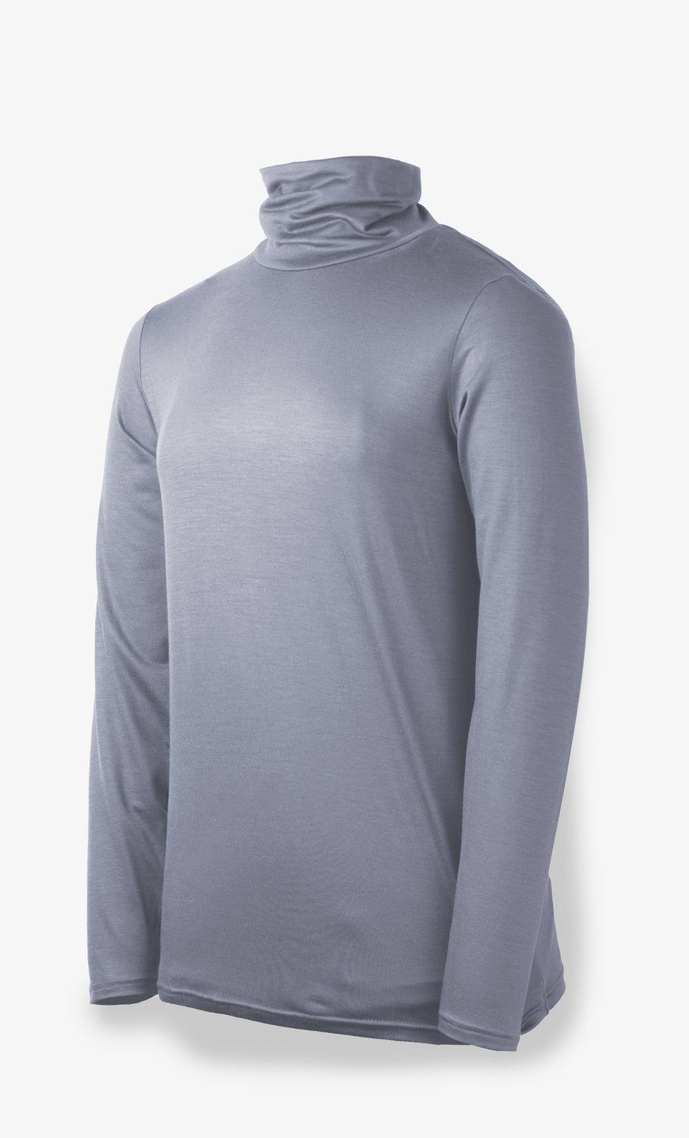 Col roulé Mérino Stretchwool™ Femme - Gris