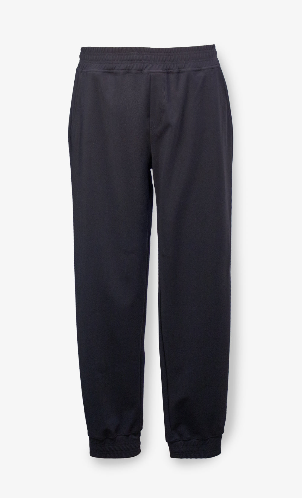 Pantalon TrailWool femme noir avec intérieur en laine mérinos, coupe ample, fabriqué au Canada par BONNETIER.