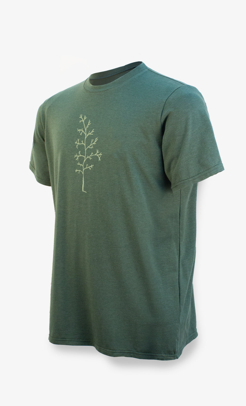 Men's T-Shirt Heather Green - Beech