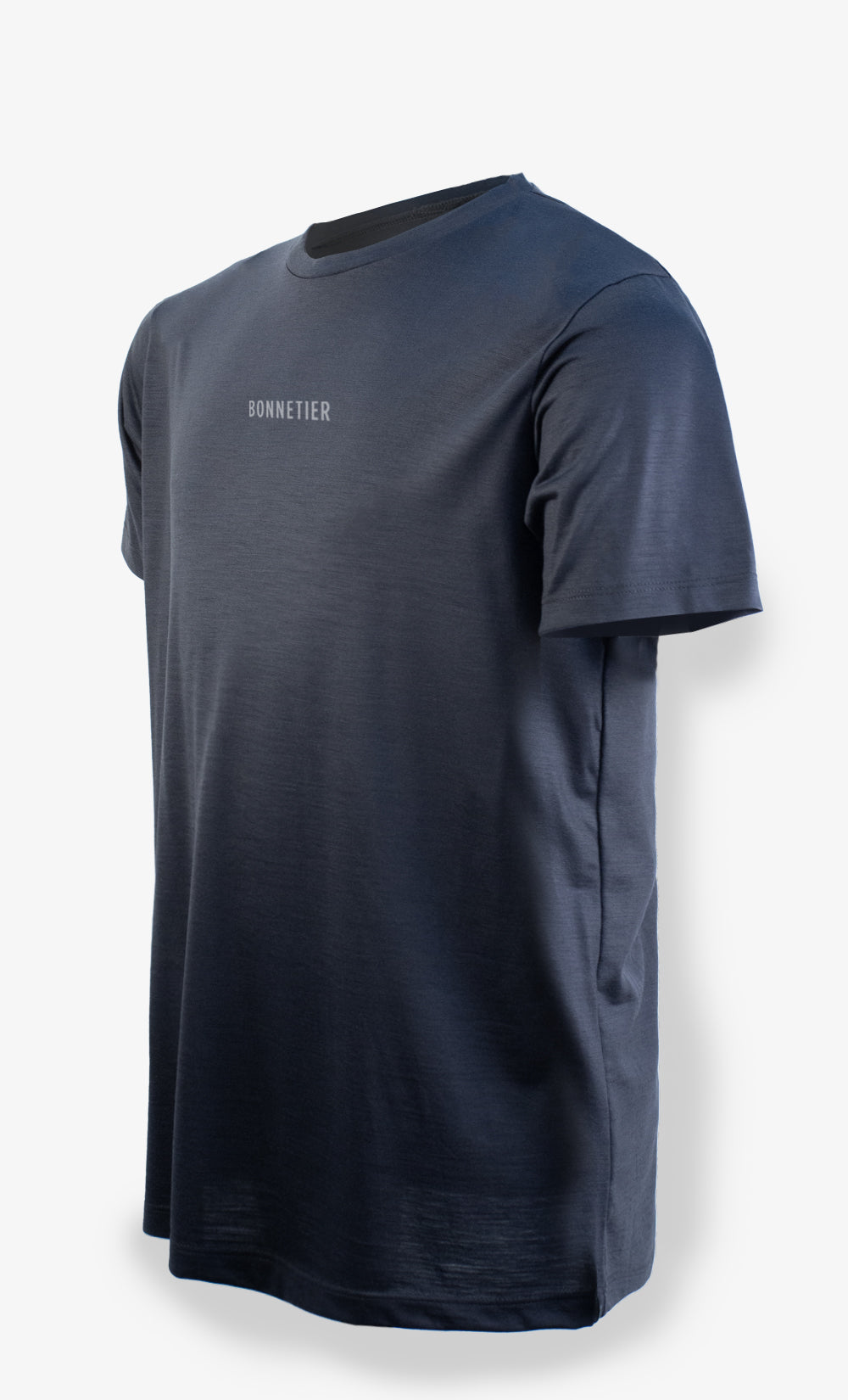 T-Shirt Mérinos Homme Charcoal Ultra Léger - Bonnetier