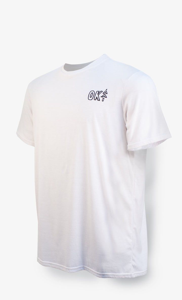 White Men's T-Shirt - OK