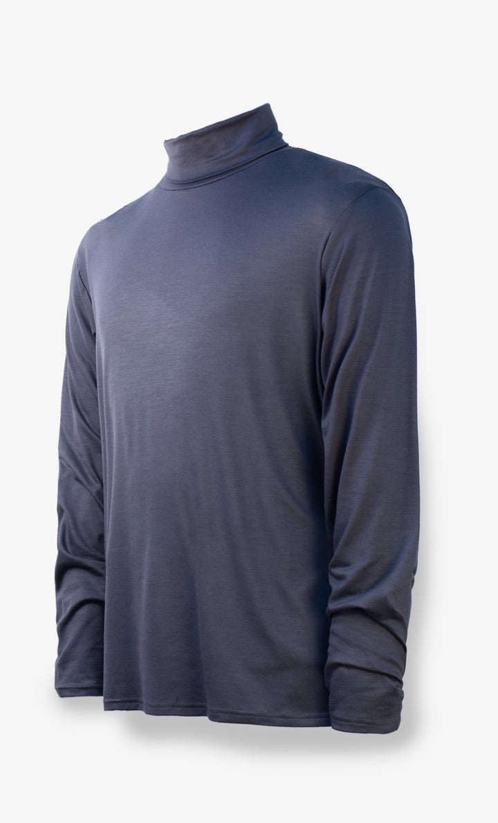 Men's Stretchwool™ Merino Turtleneck Charcoal