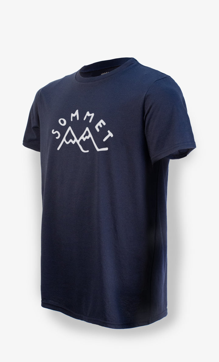 T-Shirt Homme Marine - Sommet