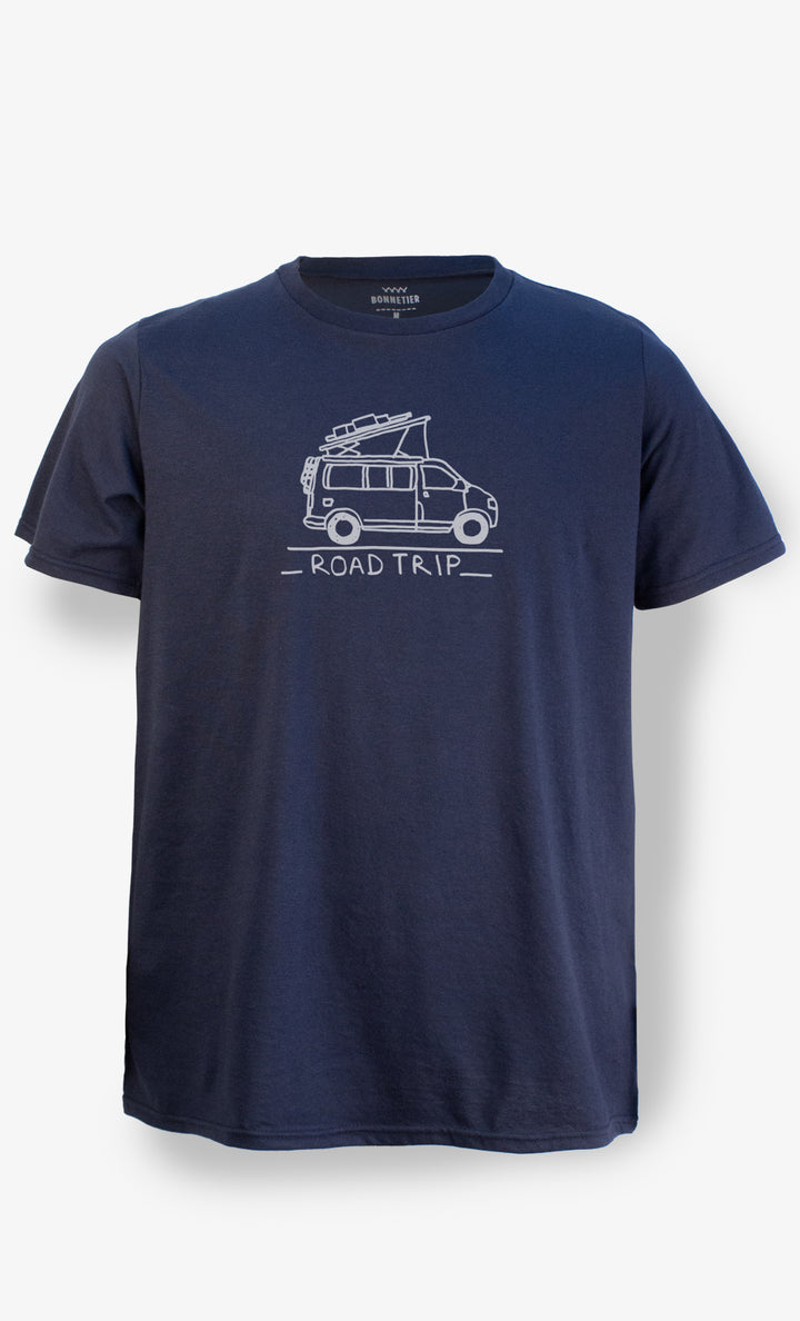 T-Shirt Homme Marine - Roadtrip