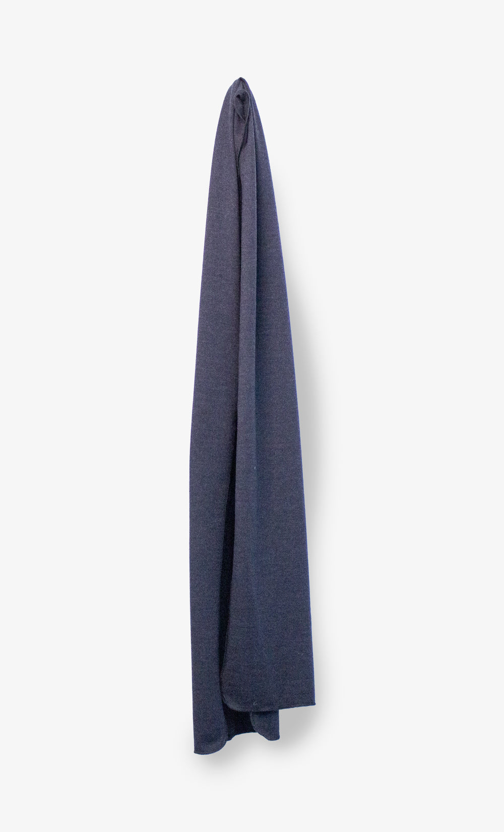 Foulard 100 % Mérinos Flanelle - Noir Chiné